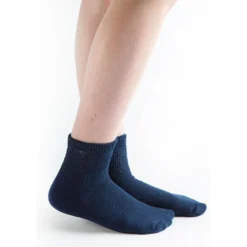 Doc Ortho Loose Fit Diabetic 1/4 Crew Socks, 3 pairs