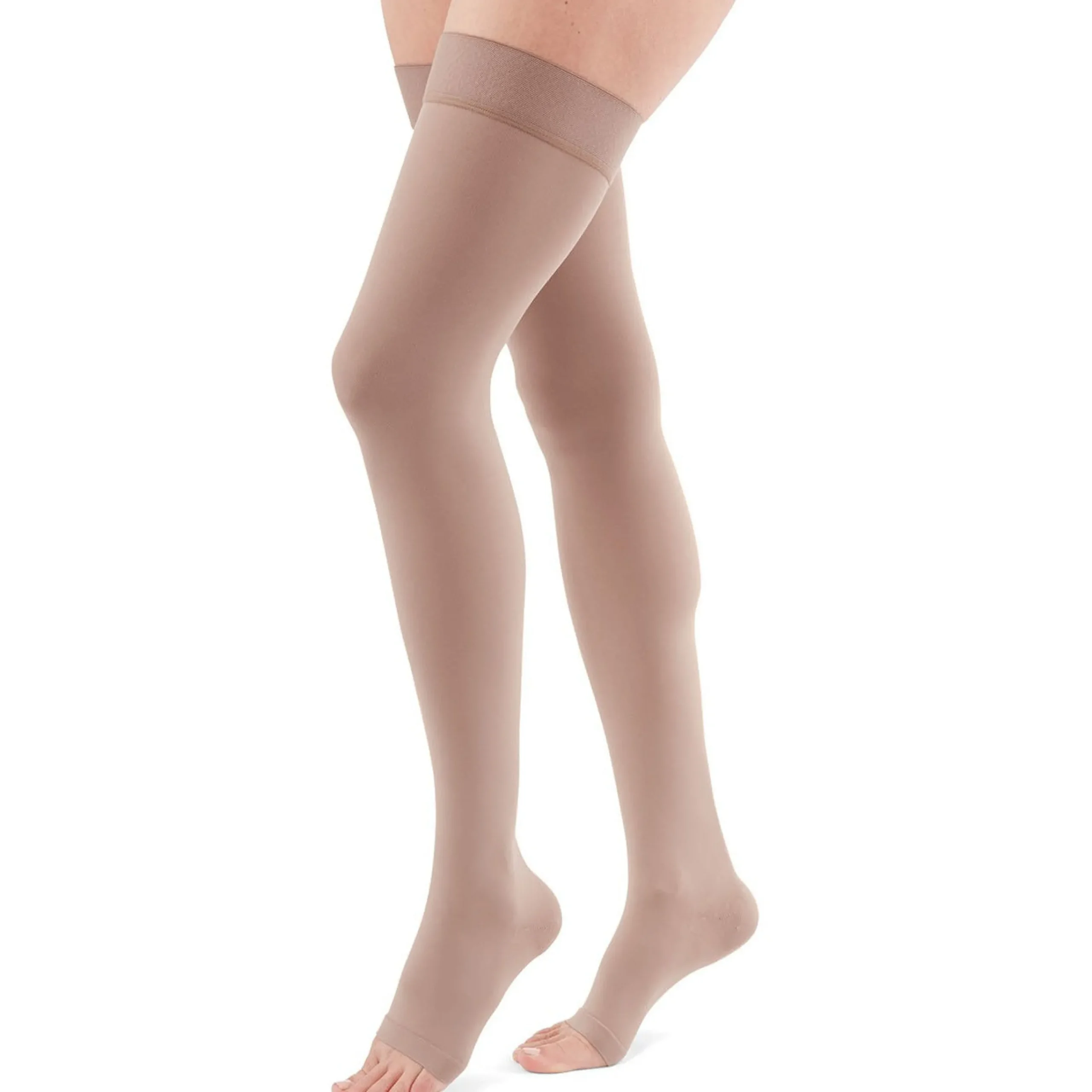 Duomed Advantage Thigh High 15-20 mmHg, Open Toe