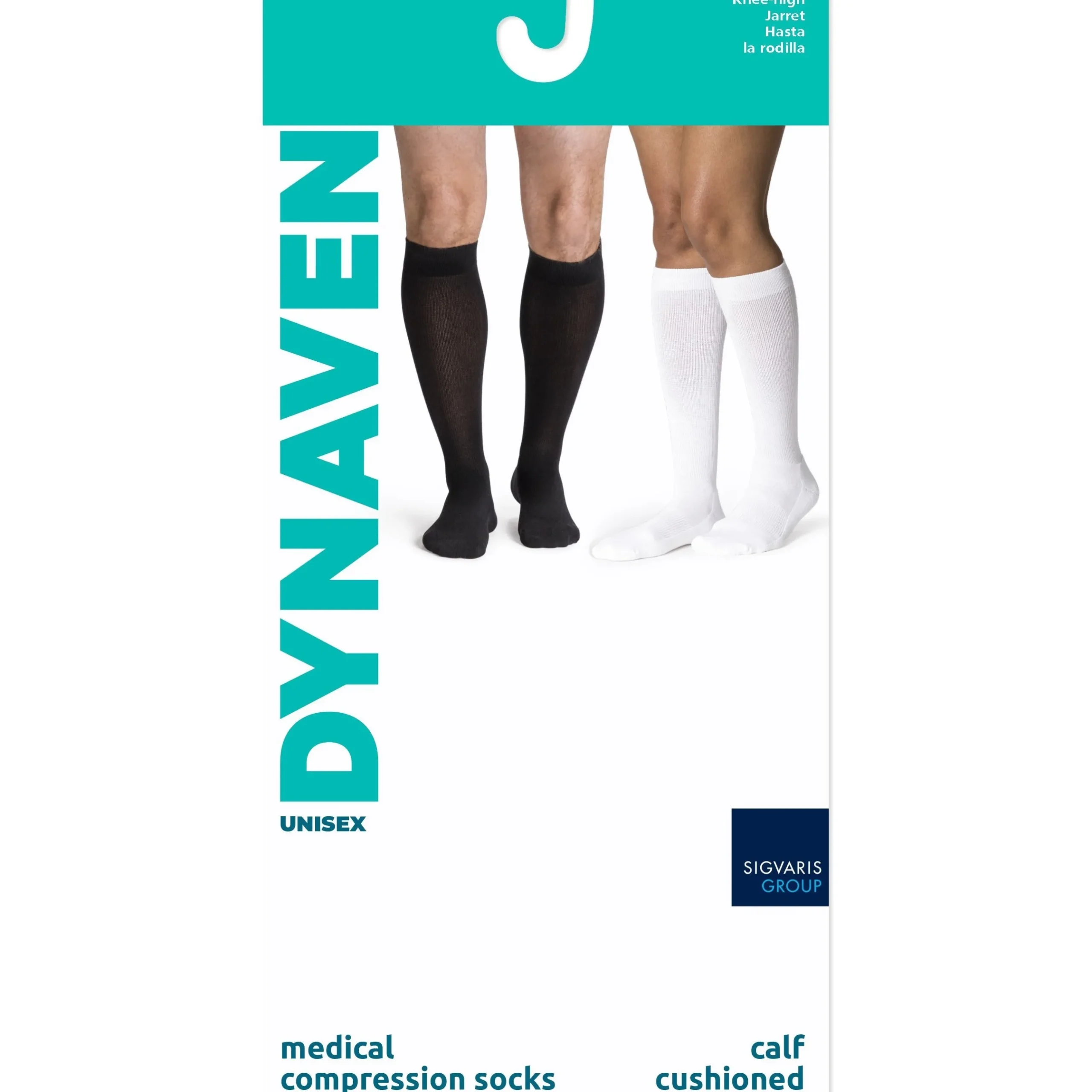 Dynaven Cushioned Knee High 15-20 mmHg