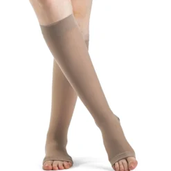 Dynaven Opaque Knee High 20-30 mmHg, Open Toe