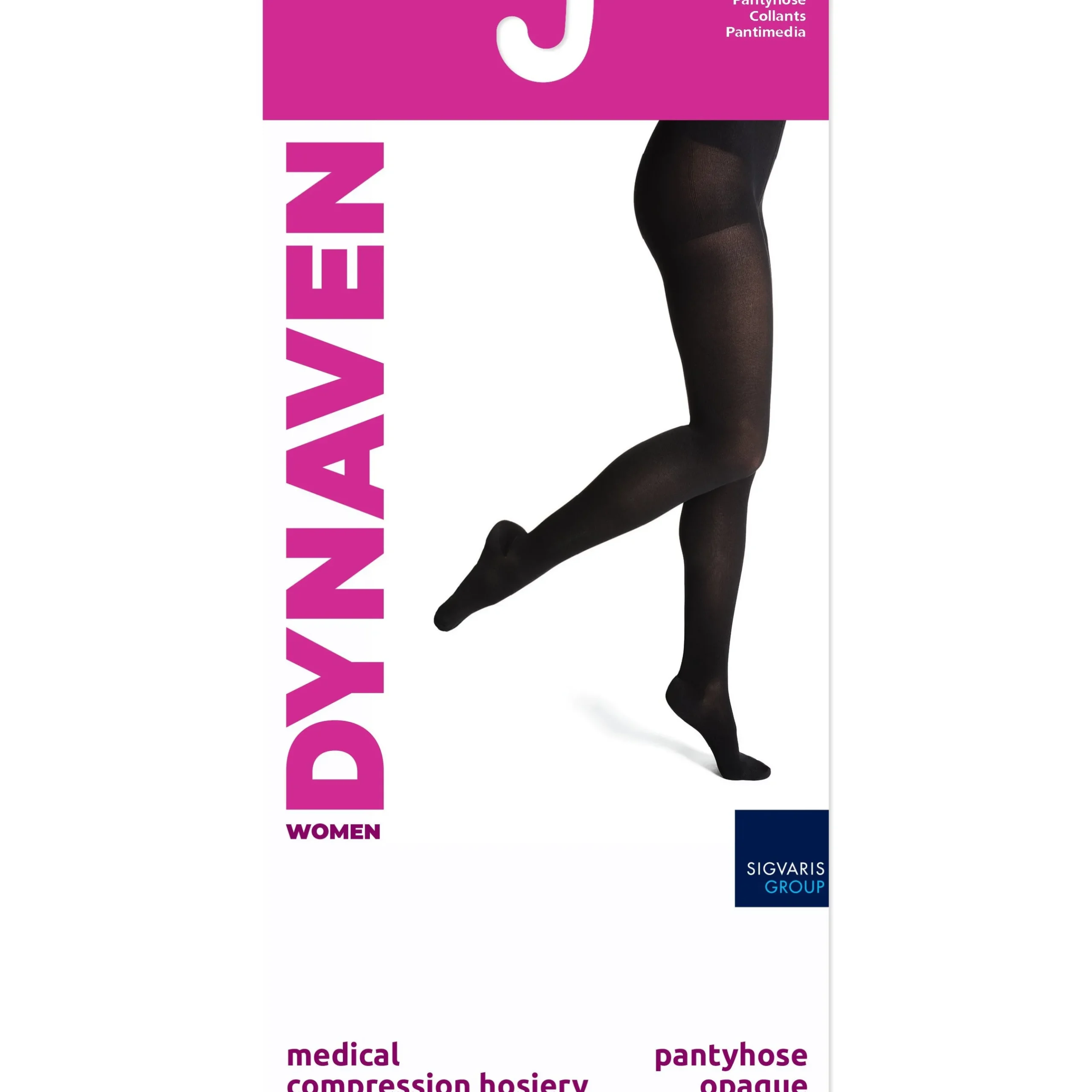 Dynaven Opaque Women's Pantyhose 20-30 mmHg