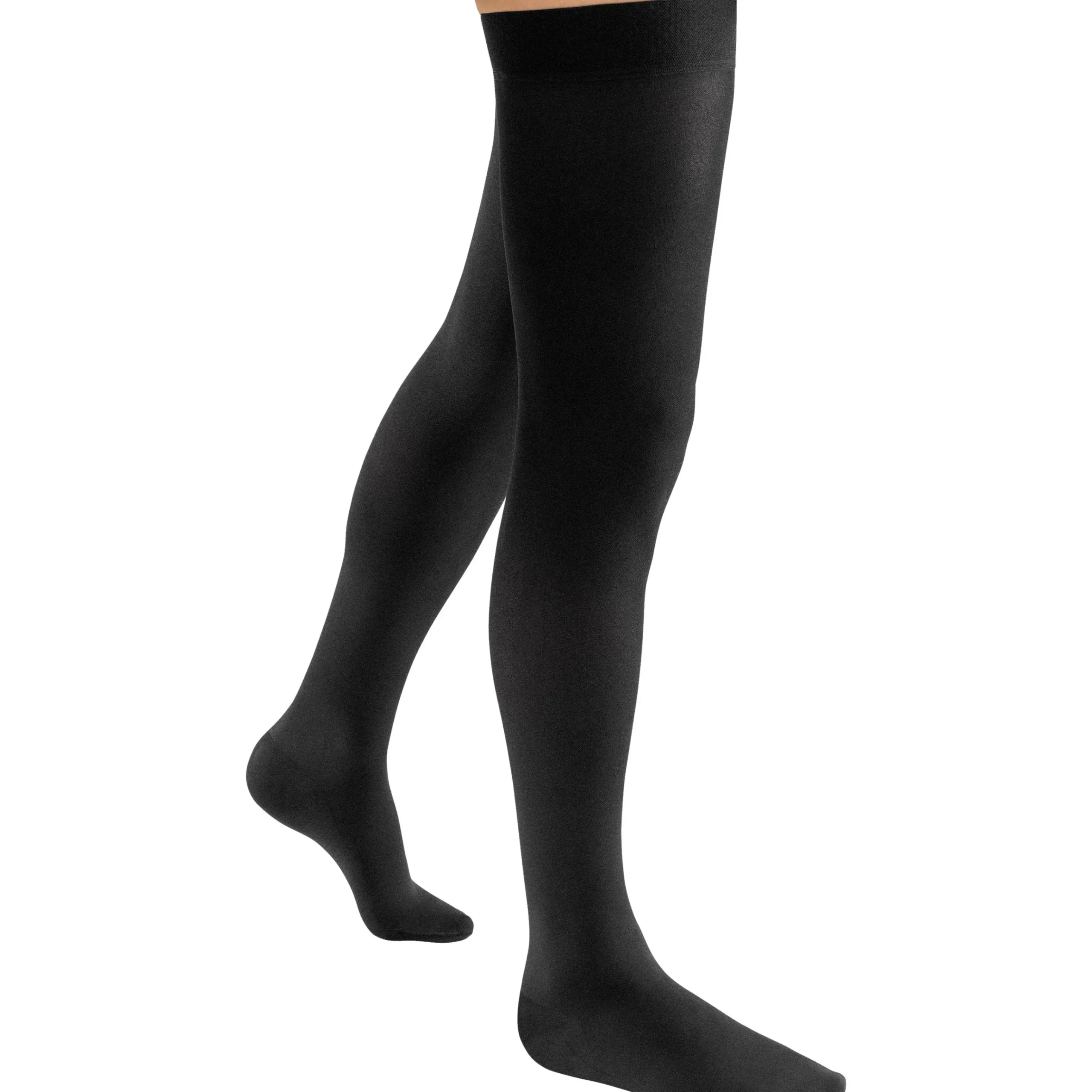 JOBST® ACTIVA Opaque Thigh High 15-20 mmHg w/ Silicone Dot Band