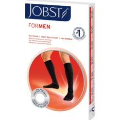JOBST® forMen Knee High w/ SoftFit Band 15-20 mmHg, Open Toe