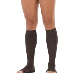 JOBST® forMen Knee High w/ SoftFit Band 15-20 mmHg, Open Toe
