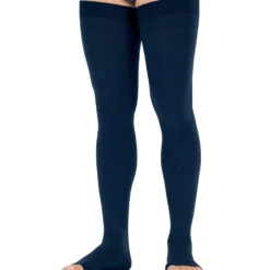 JOBST® forMen Thigh High w/ Micro Dotted Band 20-30 mmHg, Open Toe