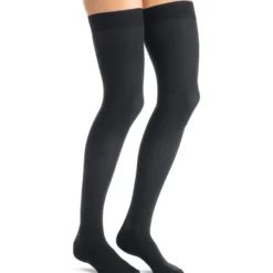 JOBST® Opaque Women's Thigh High 20-30 mmHg w/ Silicone Dot Top Band