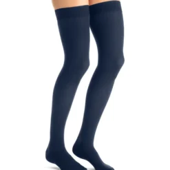 JOBST® Opaque Women's Thigh High 15-20 mmHg w/ Silicone Dot Top Band