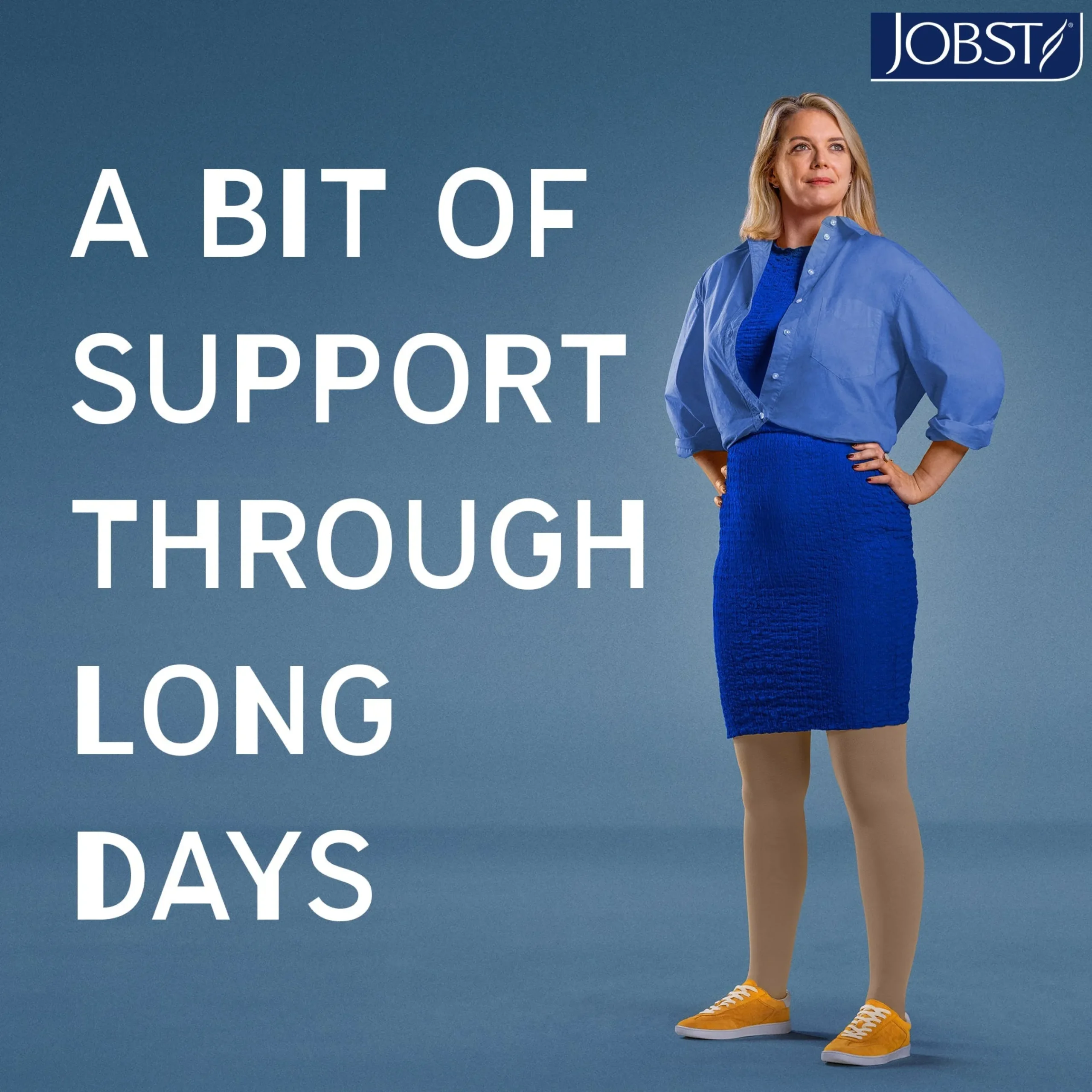 JOBST® Relief Thigh High 30-40 mmHg w/ Silicone Top Band