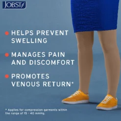 JOBST® Relief Thigh High 30-40 mmHg w/ Silicone Top Band