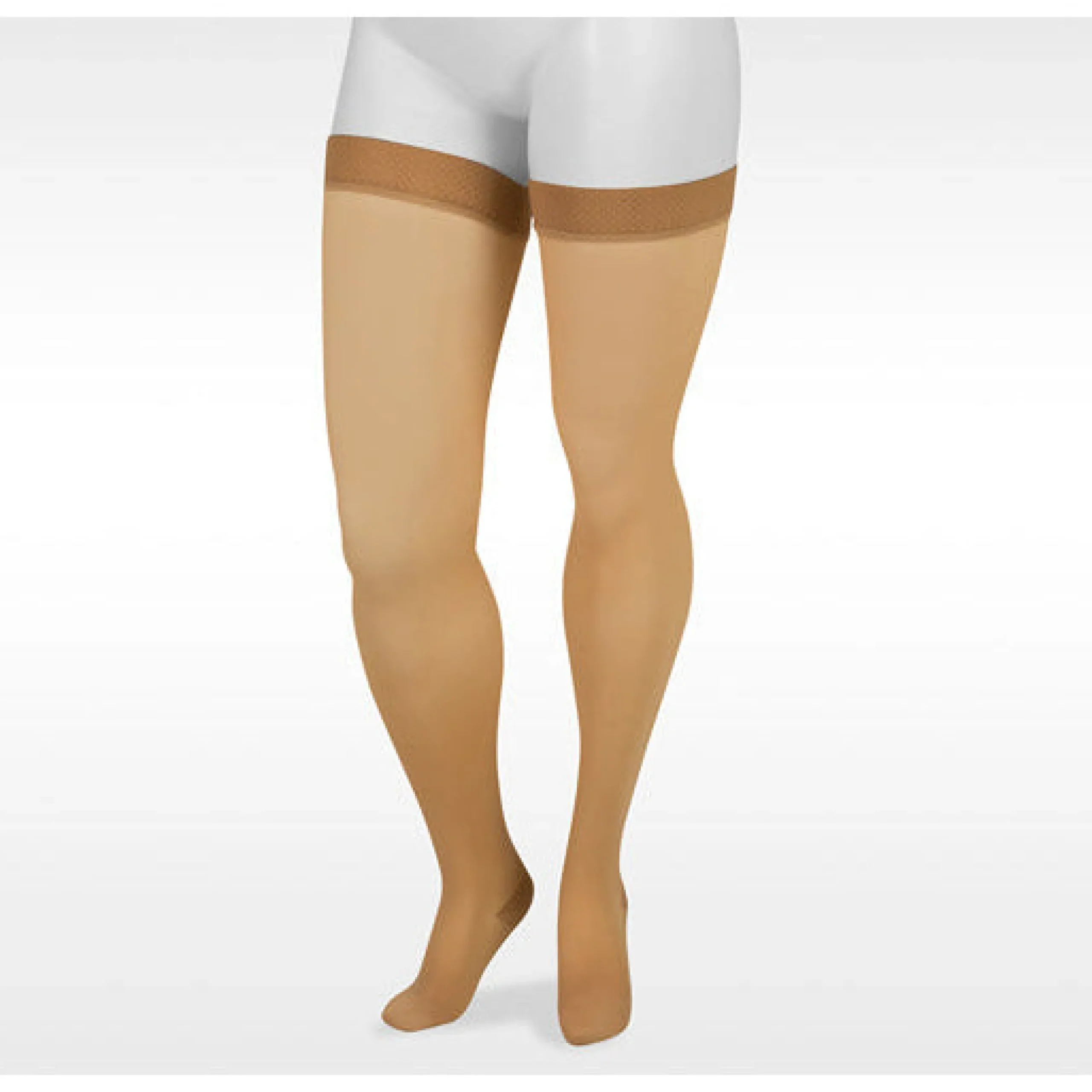 Juzo Basic Thigh High 15-20 mmHg w/ Silicone Top Band