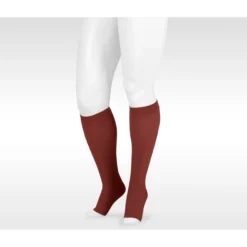 Juzo Dynamic Knee High 30-40 mmHg w/ 5 cm Silicone Band, Open Toe