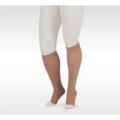 Juzo Dynamic Max Knee High 20-30 mmHg w/ 5 cm Silicone Band, Open Toe