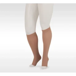 Juzo Dynamic Max Knee High 30-40 mmHg w/ 5 cm Silicone Band, Open Toe