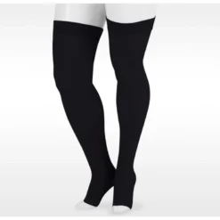 Juzo Dynamic Thigh High 20-30 mmHg w/ Silicone Band, Open Toe
