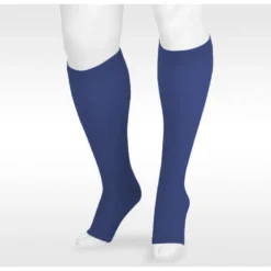 Juzo Soft Knee High 15-20 mmHg w/ Silicone Band, Open Toe