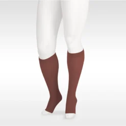 Juzo Soft Knee High 30-40 mmHg w/ Silicone Band, Open Toe