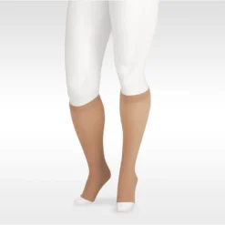 Juzo Soft Knee High 30-40 mmHg w/ Silicone Band, Open Toe