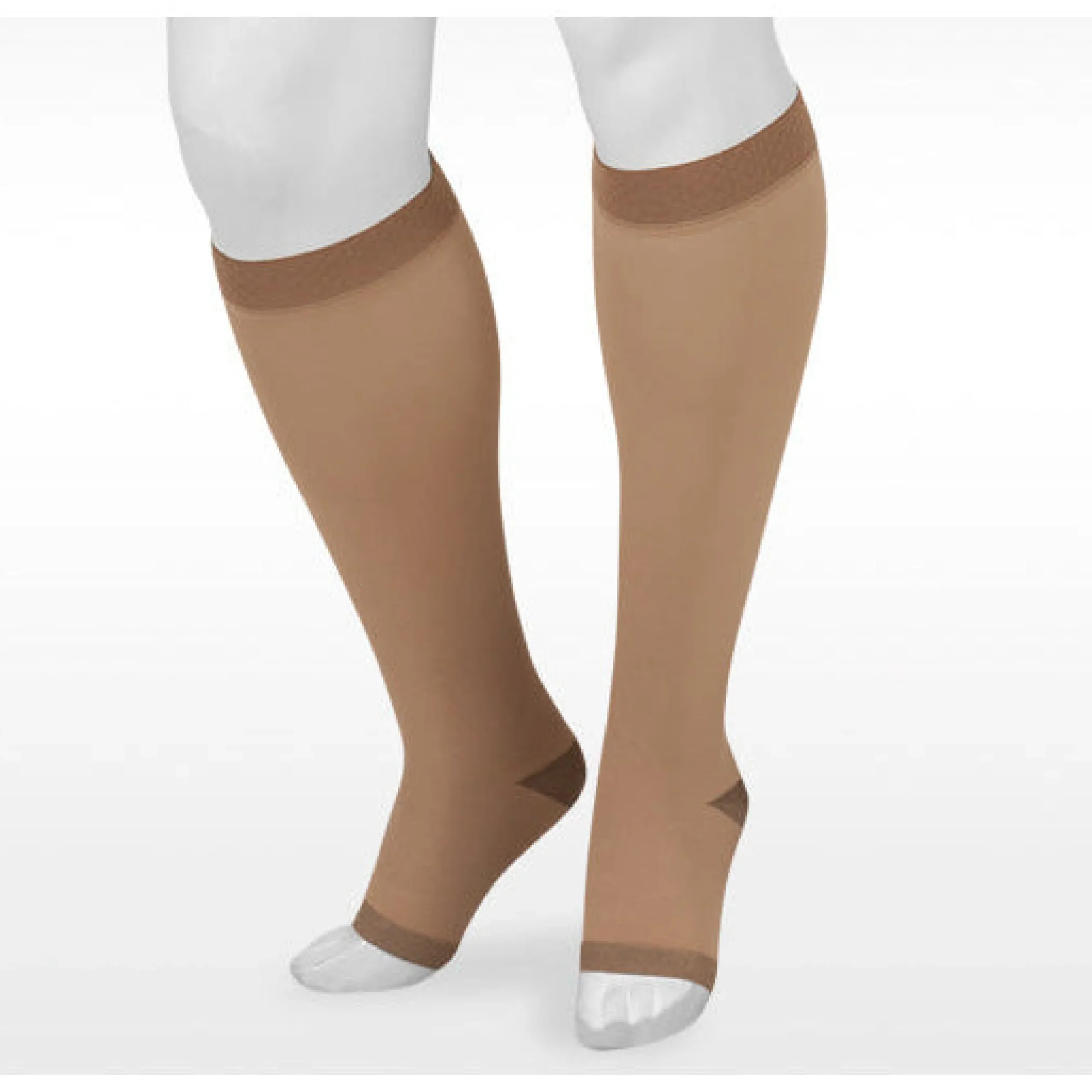 Juzo Soft Silver Knee High 30-40 mmHg, Open Toe