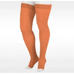 Juzo Soft Thigh High 30-40 mmHg w/ Silicone Band, Open Toe