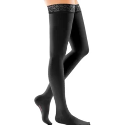 Mediven Comfort Thigh High 30-40 mmHg w/ Lace Silicone Top Band