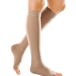 Mediven Forte Knee High 40-50 mmHg, Open Toe w/ Silicone Top Band