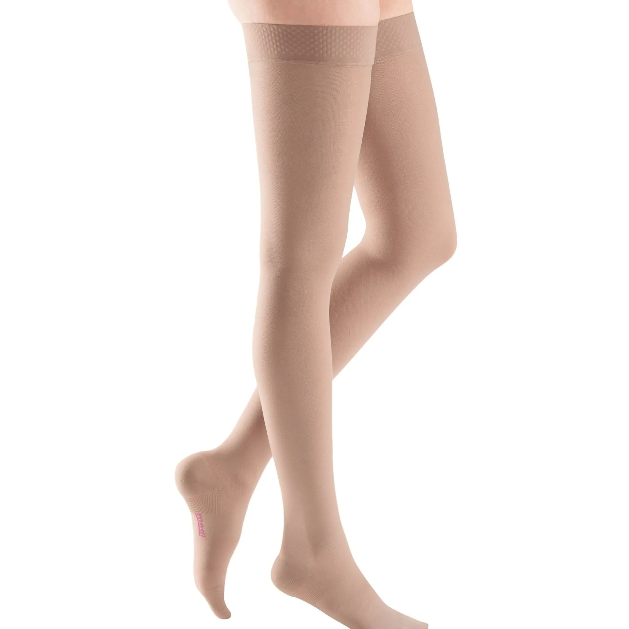 Mediven Plus Thigh High 30-40 mmHg w/ Silicone Beaded Top Band