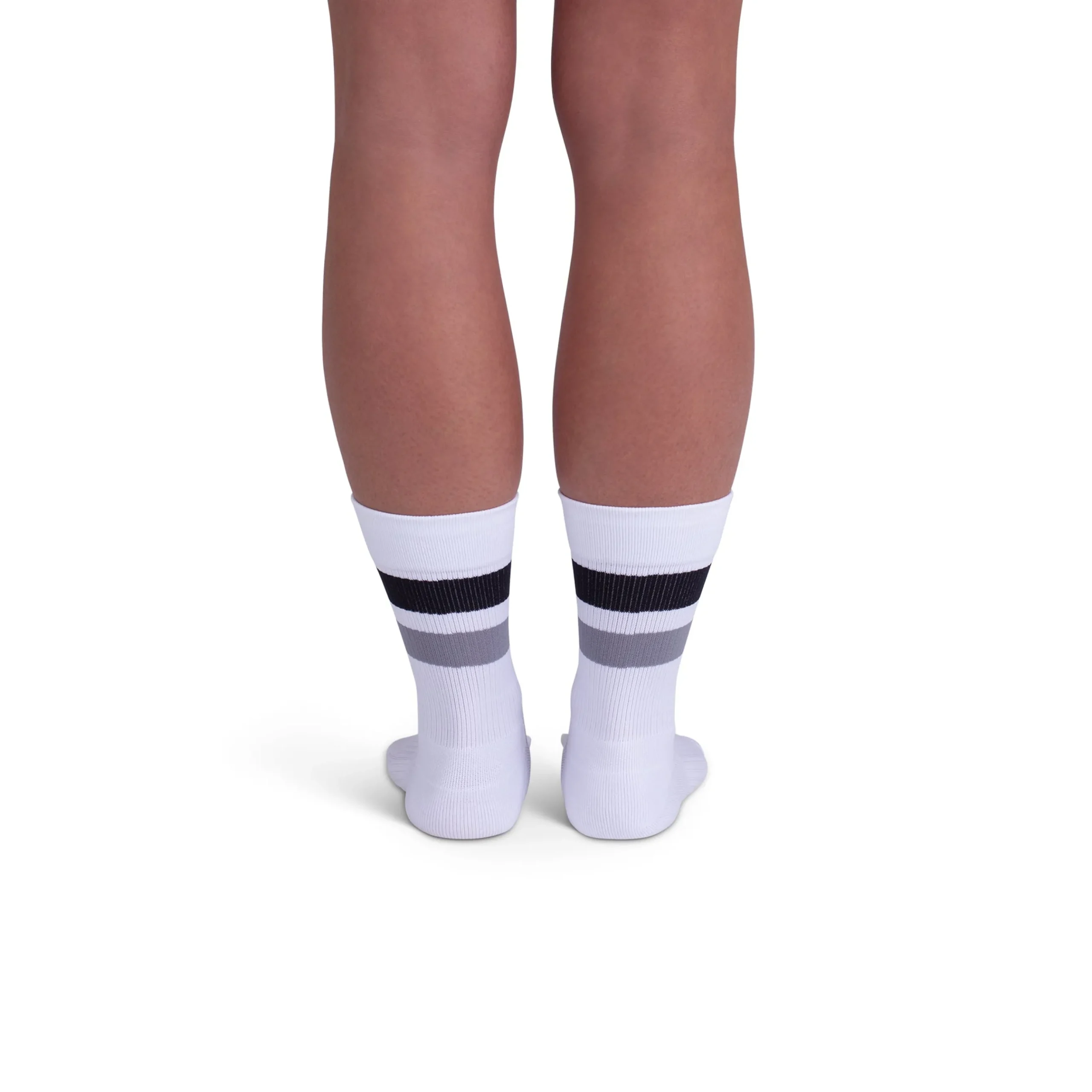 Rejuva® Retro Stripe Crew Compression Sock