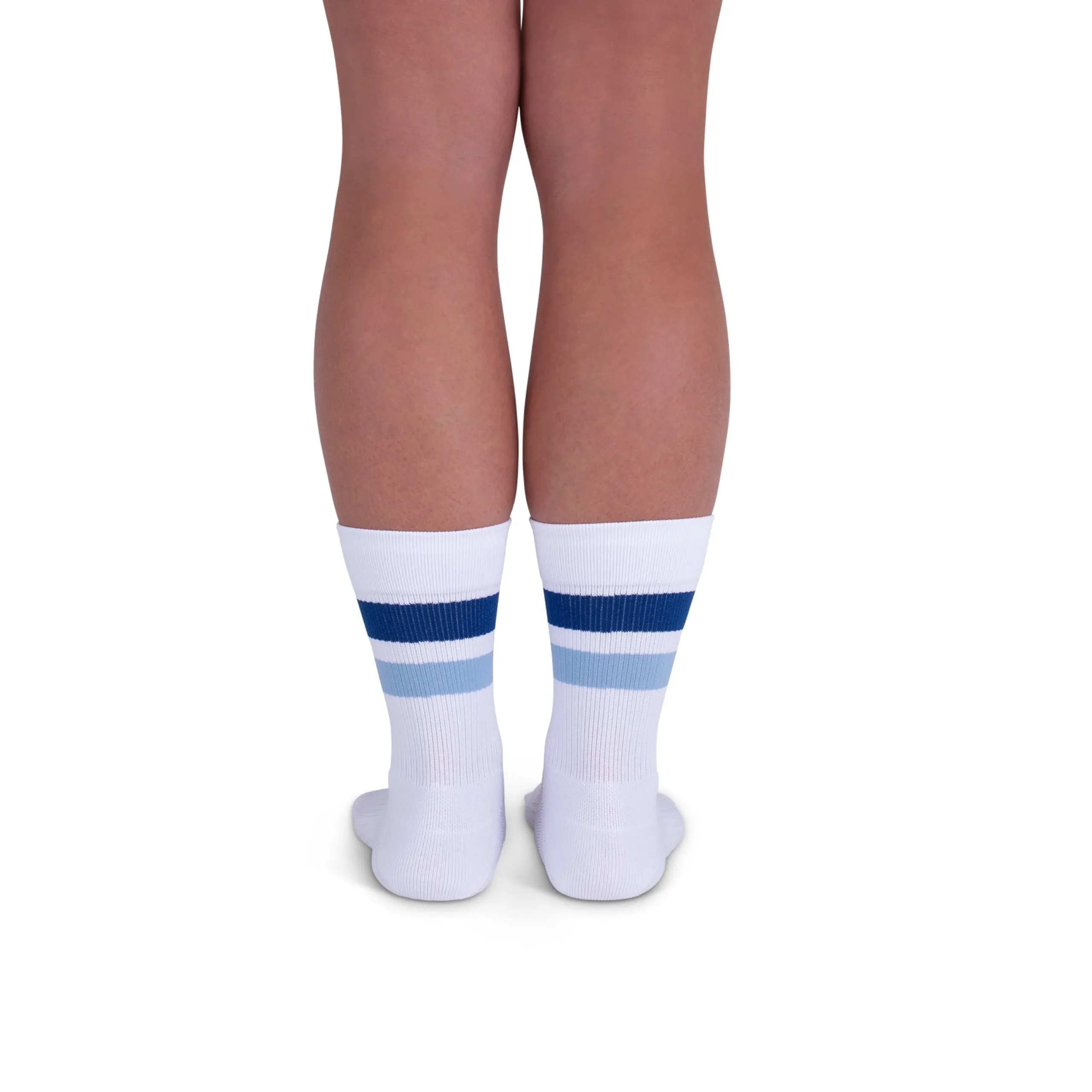 Rejuva® Retro Stripe Crew Compression Sock