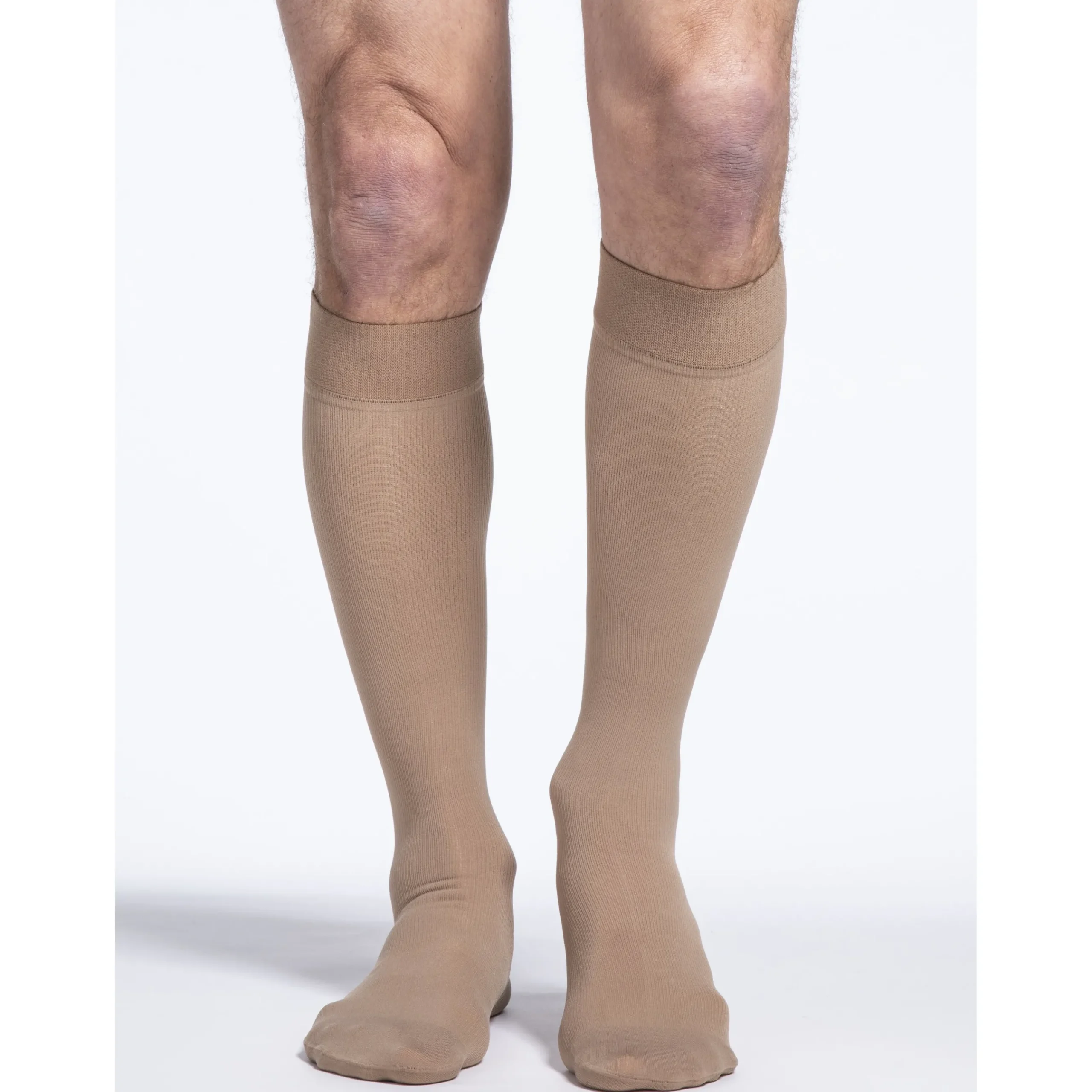 Sigvaris Cotton Women's Knee High 20-30 mmHg w/ Silicone Band Grip Top