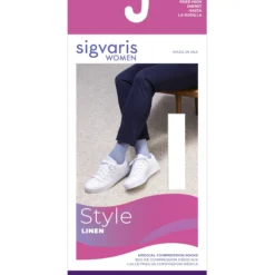 Sigvaris Linen Women's Knee High 20-30 mmHg