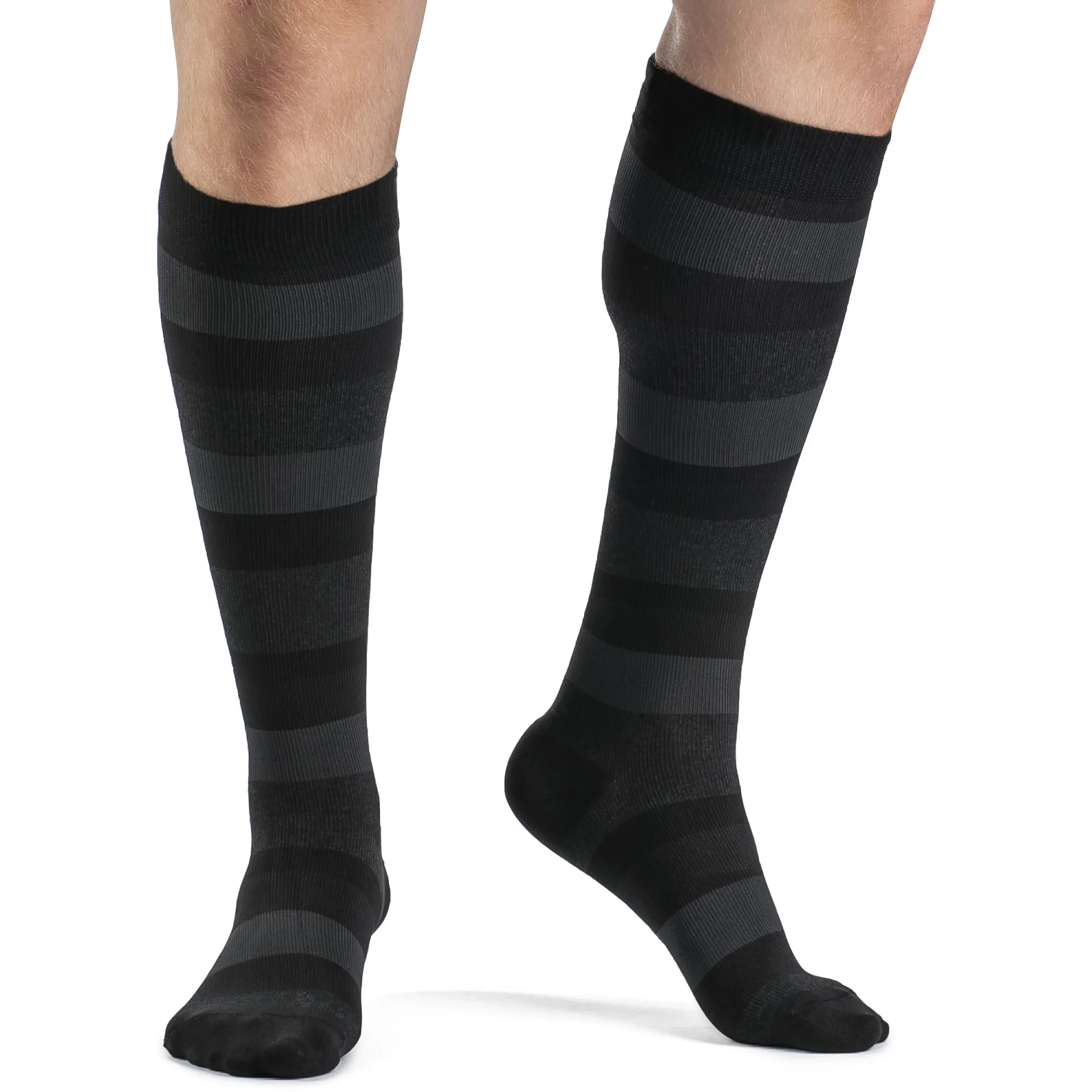 Sigvaris Microfiber Patterns Men's Knee High 20-30 mmHg