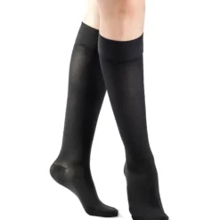Sigvaris Opaque Women's Knee High 20-30 mmHg w/ Silicone Band Grip-Top