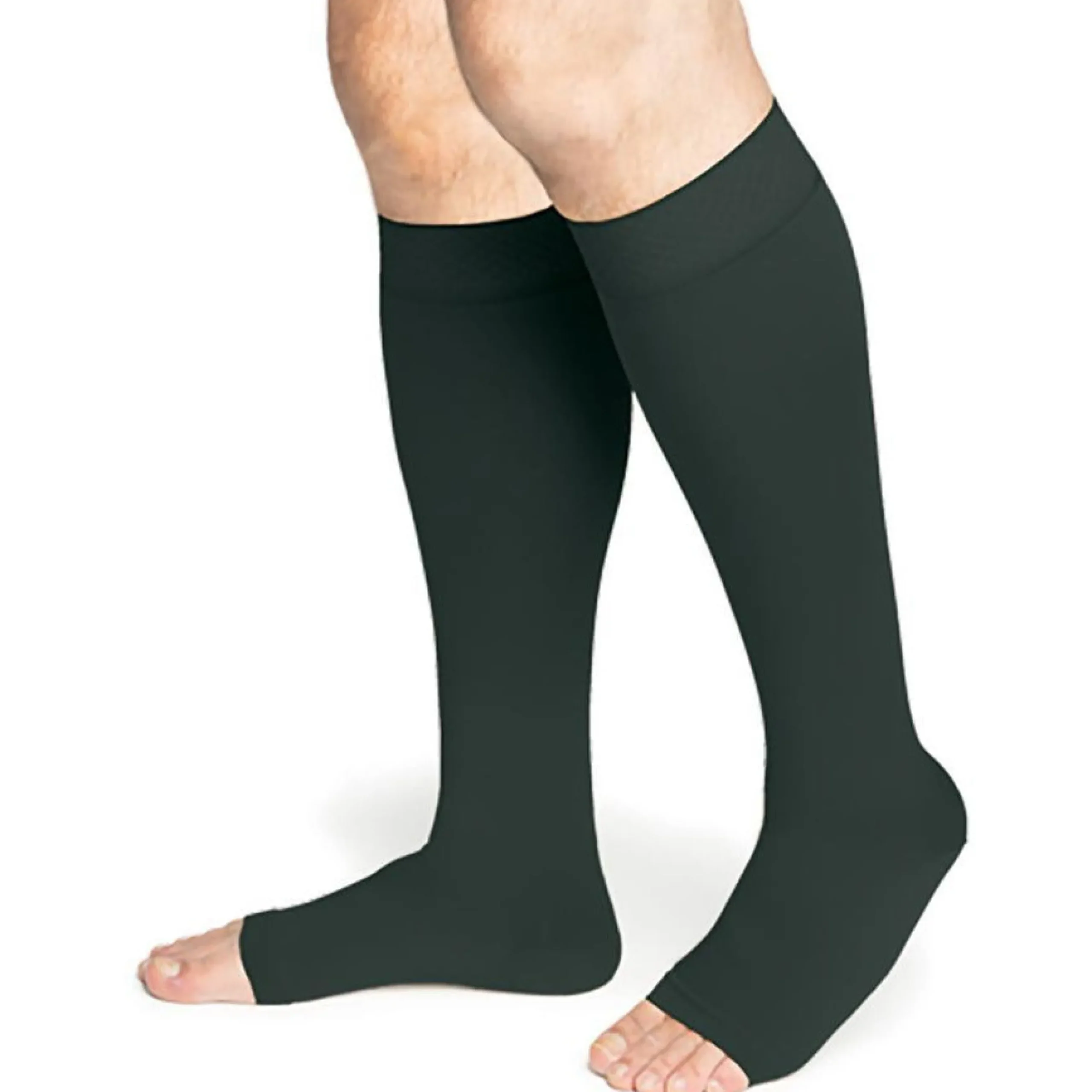 Sigvaris Secure Knee High 30-40 mmHg, Open Toe