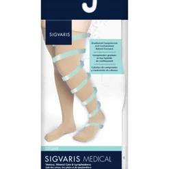 Sigvaris Secure Women's Thigh High 20-30 mmHg