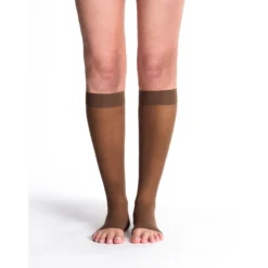 Sigvaris Sheer Women's Knee High 20-30 mmHg, Open Toe