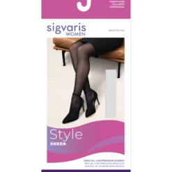 Sigvaris Sheer Women's Pantyhose 15-20 mmHg