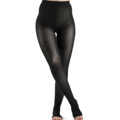Sigvaris Soft Opaque Women's Pantyhose 20-30 mmHg, Open Toe
