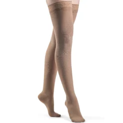 Sigvaris Soft Opaque Women's Thigh High 20-30 mmHg