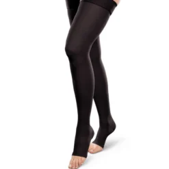 Therafirm® Ease Opaque Thigh High 15-20 mmHg, Open Toe