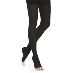 Therafirm® Sheer Ease Women's Thigh High 15-20 mmHg, Open Toe