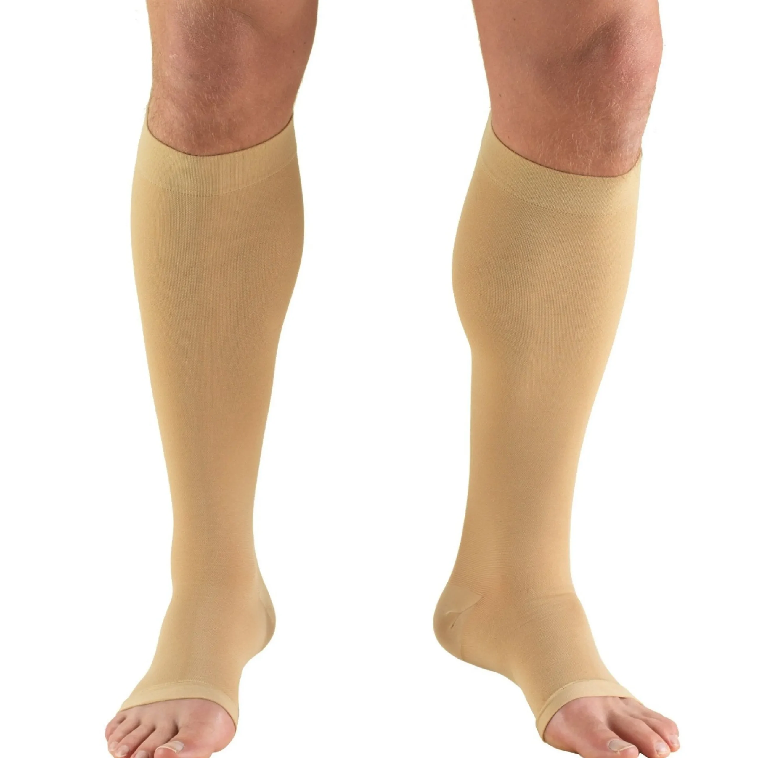 TRUFORM® MicroFiber Medical Knee High 20-30 mmHg, Open Toe