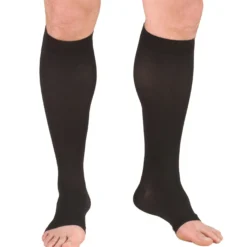 TRUFORM® MicroFiber Medical Knee High 20-30 mmHg w/ Aloe Vera, Open Toe