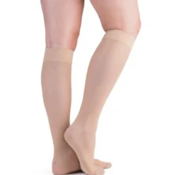 VenActive Women's Premium Sheer 20-30 mmHg Knee Highs
